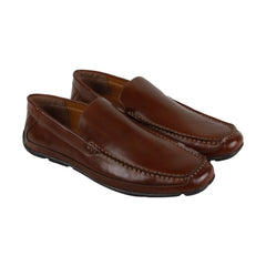 Kenneth Cole Reaction Lap Of Luxury Mens Brown Casual Slip On Loafers Shoes