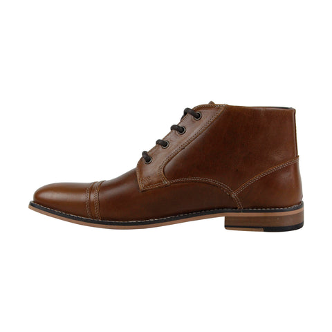 Kenneth Cole Reaction Kirve Boot A SMH7LE037 Mens Brown Leather Chukkas Boots