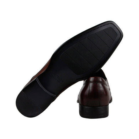 Kenneth Cole Reaction Rave Review Mens Brown Casual Slip On Loafers Shoes