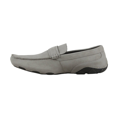 Kenneth Cole Reaction Toast 2 Me Mens Gray Suede Casual Slip On Loafers Shoes