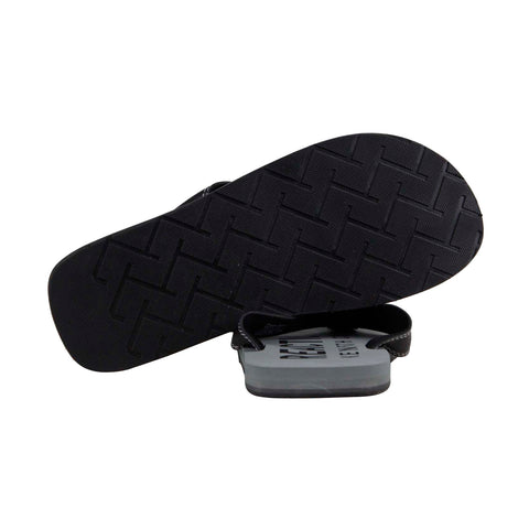 Kenneth Cole Reaction Pool Sandal SMS8EV001 Mens Black Flip-Flops Sandals Shoes
