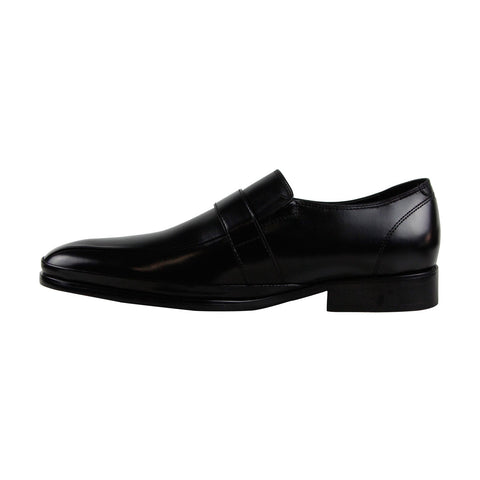 Kenneth Cole Reaction Zap Loafer Mens Black Leather Dress Slip On Loafers Shoes