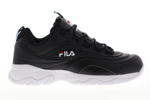 Fila Ray 5RM00521-014 Womens Black Casual Low Top Lifestyle Sneakers Shoes
