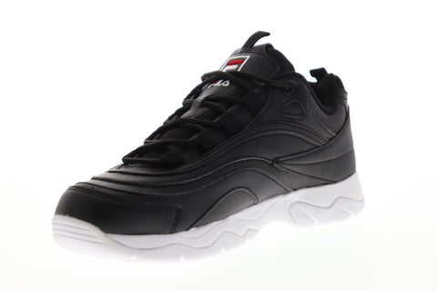 Fila Ray 5RM00521-014 Womens Black Casual Low Top Lifestyle Sneakers Shoes