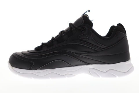 Fila Ray 5RM00521-014 Womens Black Casual Low Top Lifestyle Sneakers Shoes