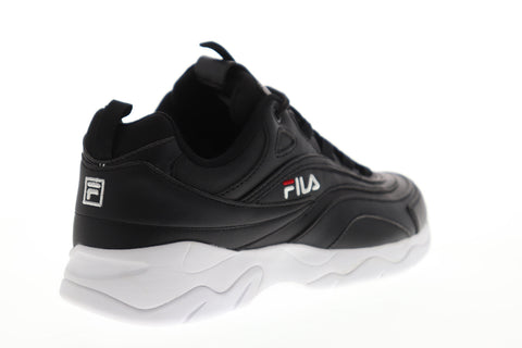 Fila Ray 5RM00521-014 Womens Black Casual Low Top Lifestyle Sneakers Shoes