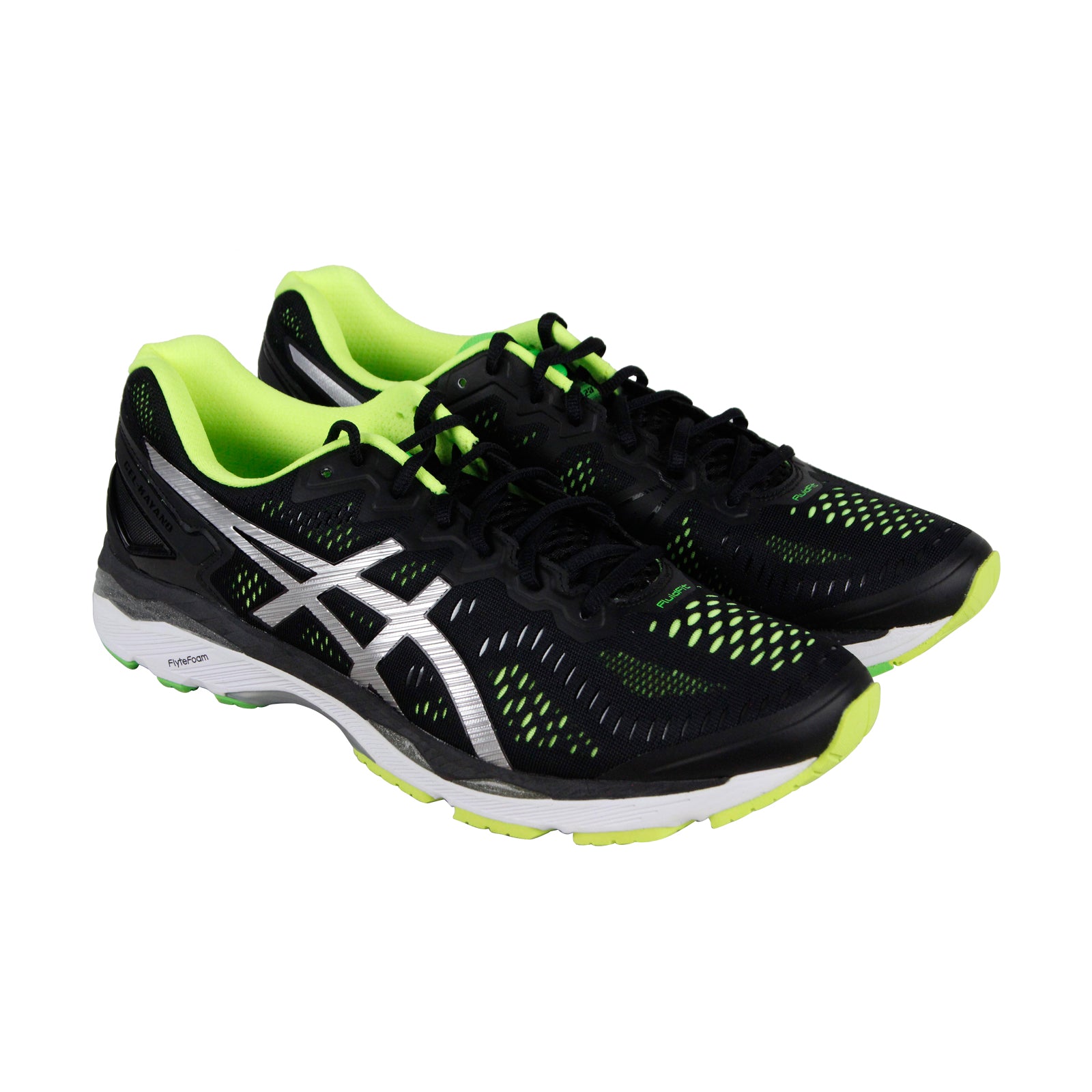 Asics Shoe Asics Kayano 23 Mens Black Asics Gel Kayano 23 T646N