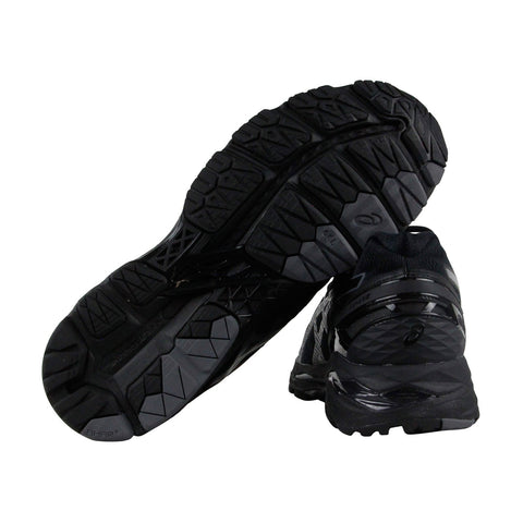 Asics Gel Kayano 23 T696N-9099 Womens Black Canvas Athletic Gym Running Shoes