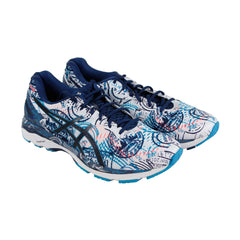 Asics Gel Kayano 23 Nyc T6A2N-0158 Mens Blue Canvas Athletic Gym Running Shoes