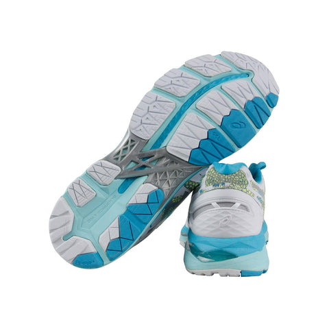 Asics Gel Kayano 23 T6A5N-0193 Womens White Canvas Athletic Gym Running Shoes