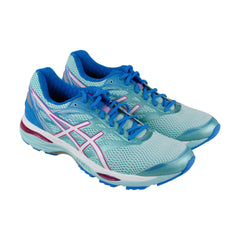 Asics Gel Cumulus 18 T6C8N-6701 Womens Blue Mesh Athletic Gym Running Shoes