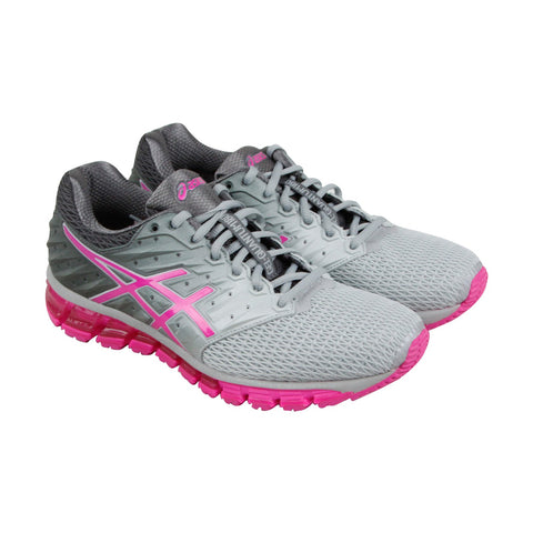 Asics Gel Quantum 180 2 Womens Gray Mesh Low Top Athletic Gym Running Shoes