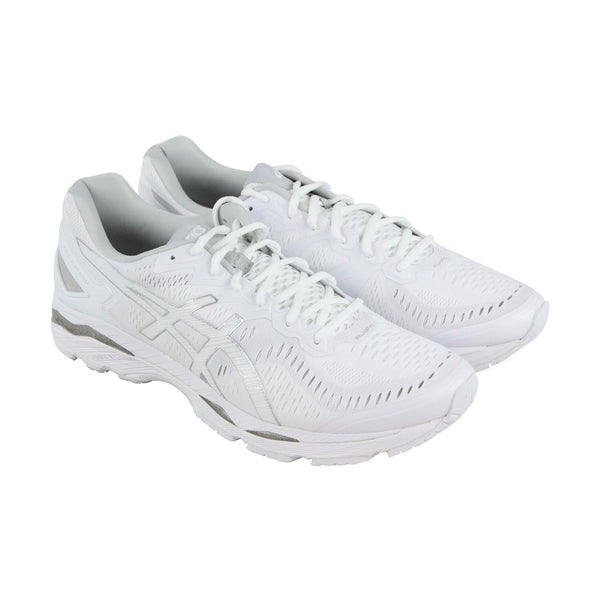 Asics Gel Kayano 23 Mens White Lace Up Runn - Shoes