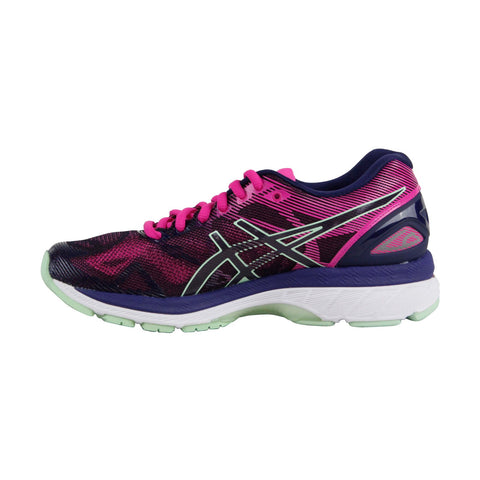 Asics Gel Nimbus 19 T750N-4987 Womens Pink Low Top Athletic Gym Running Shoes