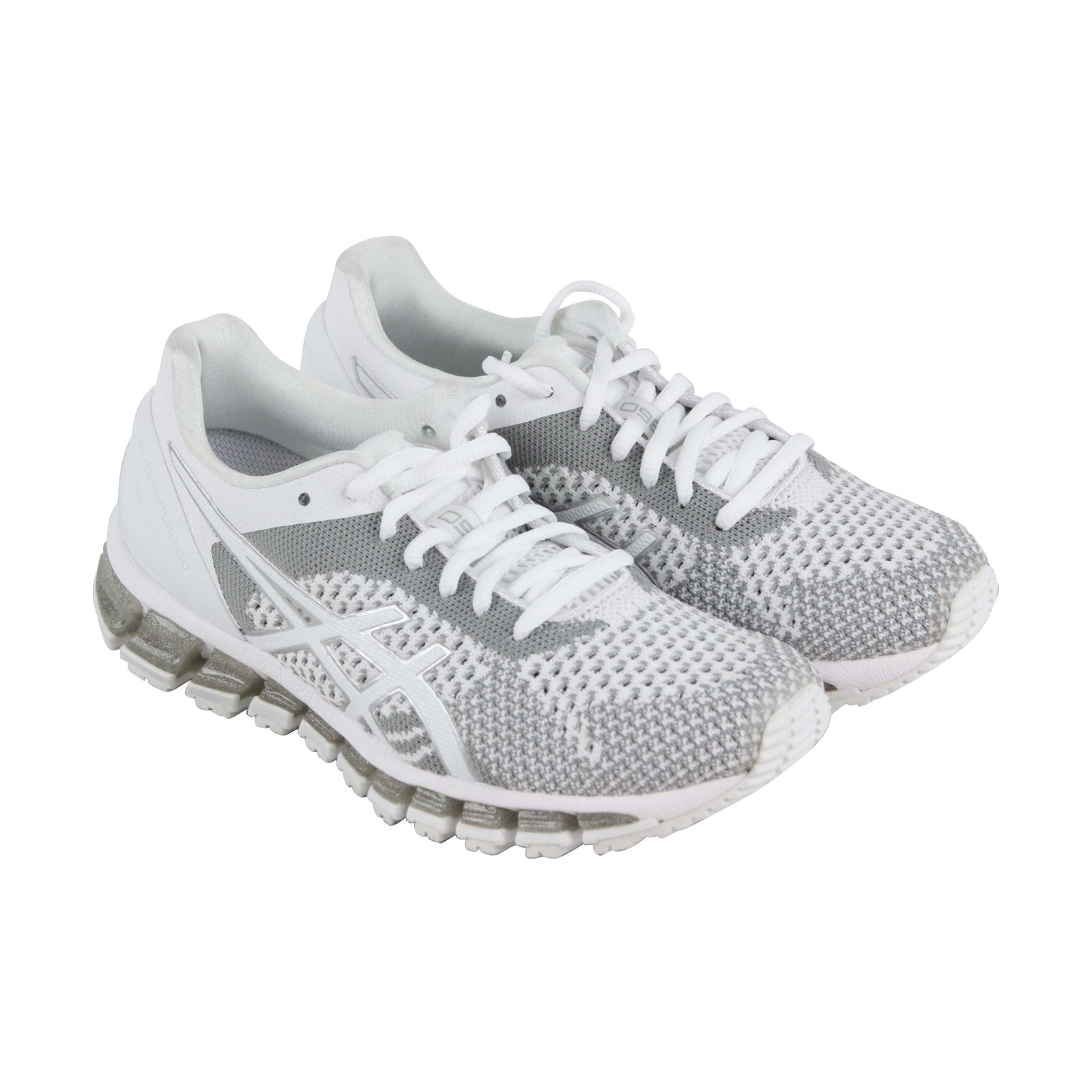 Asics Gel Quantum 360 Knit T778N-0100 Womens Gray Low Top Athletic