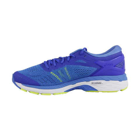 Asics Gel Kayano 24  Womens Blue Textile Athletic Lace Up Running Shoes