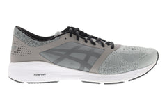 Asics RoadHawk FF Mens Gray Textile Athletic Lace Up Running Shoes