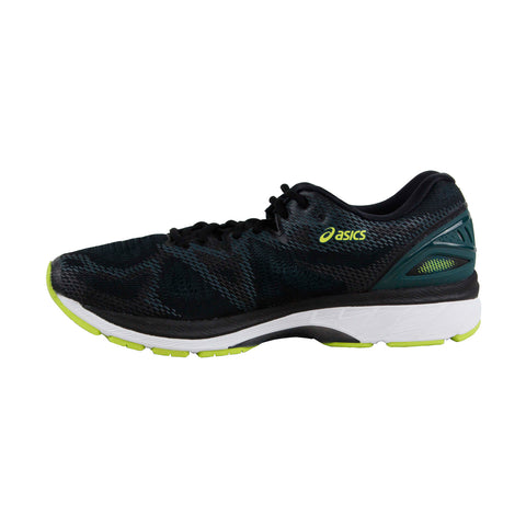 Asics Gel Nimbus 20 Mens Black Mesh Athletic Lace Up Running Shoes