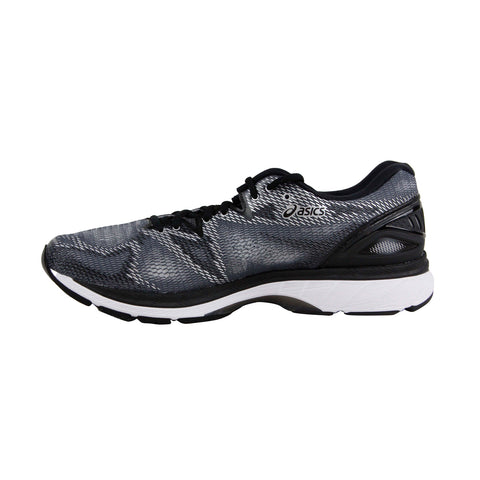 Asics Gel Nimbus 20 Mens Gray Mesh Athletic Lace Up Running Shoes