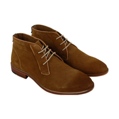 Steve Madden Taftan Mens Brown Suede Lace Up Chukkas Boots Shoes