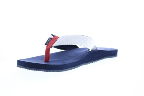 Tommy Bahama Ohana TB20M00023 Mens Blue Canvas Flip-Flops Sandals Shoes