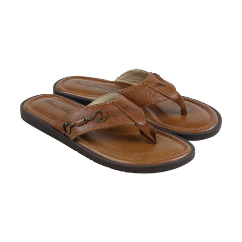 Tommy Bahama Belize Vintage TB7F00108 Mens Brown Flip-Flops Sandals Shoes