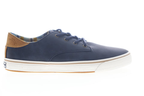 Tommy Bahama Dune Drifter TB7F00113 Mens Blue Leather Lifestyle Sneakers Shoes