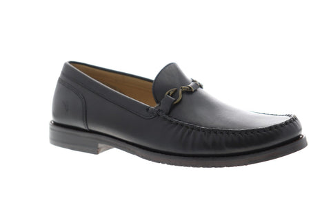 Tommy Bahama Maya Bay Mens Black Leather Casual Dress Loafers Shoes
