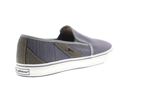 Tommy Bahama Pacific Ridge TB7F00149 Mens Gray Canvas Casual Loafers Shoes