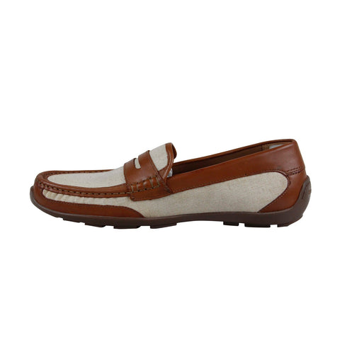 Tommy Bahama Taza Fronds TB7F00151 Mens Brown Casual Slip On Loafers Shoes