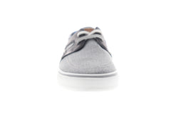 Tommy Bahama Stripes Asunder TB7F10147 Mens Gray Canvas Deck  display picture 1