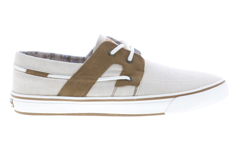 Tommy Bahama Stripes Asunder TB7F10147 Mens Beige Tan Deck Boat Shoes Loafers