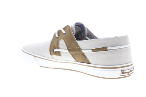 Tommy Bahama Stripes Asunder TB7F10147 Mens Beige Tan Deck Boat Shoes Loafers