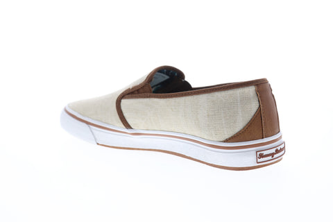 Tommy Bahama Pacific Crest TB7F10149 Mens Beige Tan Canvas Casual Loafers Shoes