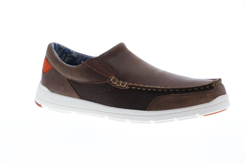Tommy Bahama Paradise Around Slip On TB7M00141 Mens Brown Casual Loafers Shoes
