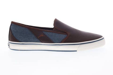 Tommy Bahama Pacific Ridge Slip On TB7M00149 Mens Brown Lifestyle Sneakers Shoes