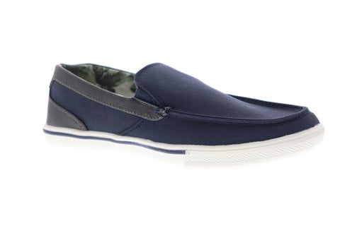 Tommy Bahama Calderon Venetian TB7S00058 Mens Blue Canvas Casual Loafers Shoes