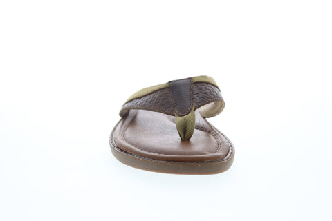 Tommy Bahama Anchors Ashore TB7S00061 Mens Brown Flip-Flops Sandals Shoes