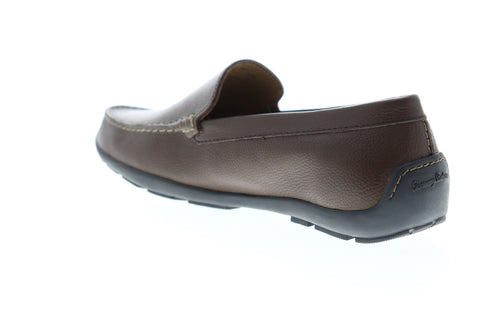 Tommy Bahama Amalfi TB7S00145 Mens Brown Leather Low Top Moccasin Loafers Shoes