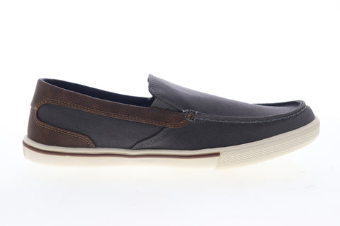 Tommy Bahama Costa Venetian TB7S00158 Mens Gray Canvas Casual Loafers Shoes