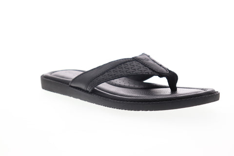 Tommy Bahama Anchors Astern TB7S00161 Mens Black Flip-Flops Sandals Shoes