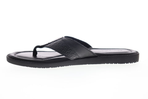 Tommy Bahama Anchors Astern TB7S00161 Mens Black Flip-Flops Sandals Shoes