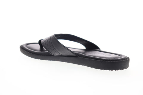 Tommy Bahama Anchors Astern TB7S00161 Mens Black Flip-Flops Sandals Shoes