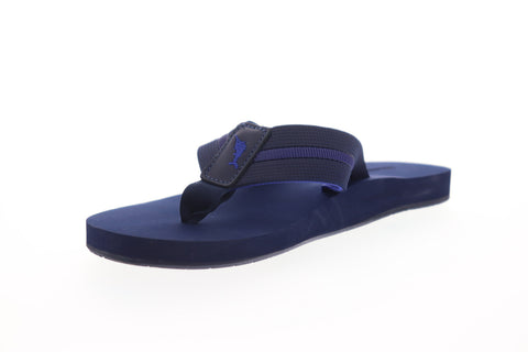 Tommy Bahama Fiji TB7S00167 Mens Blue Slip On Flip-Flops Sandals Shoes
