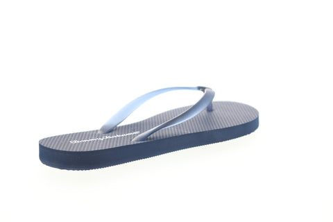 Tommy Bahama Whykiki Flat Solid TB7S00197 Womens Blue Sandals Flip-Flops Shoes