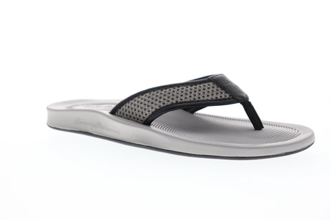 Tommy Bahama Shallows Edge TB8M00055 Mens Gray Thong Flip-Flops Sandals Shoes