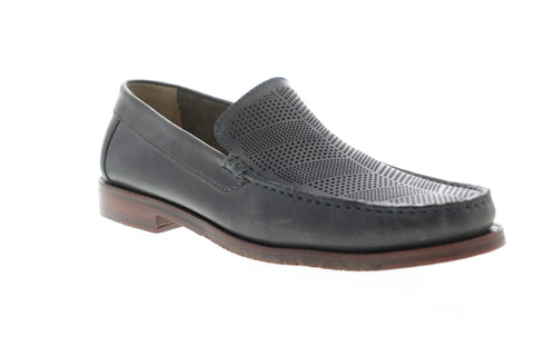 Tommy Bahama Felton 2 TB8M00086 Mens Gray Leather Slip On Casual Loafers Shoes