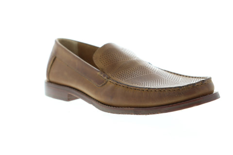 Tommy Bahama Felton 2 TB8M00086 Mens Tan Brown Leather Casual Loafers Shoes