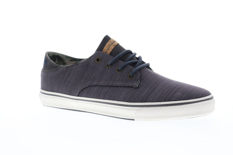 Tommy Bahama Drifter TB8M10113 Mens Gray Canvas Lace Up Lifestyle Sneakers Shoes