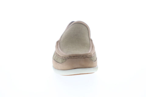 Tommy Bahama Taormina TB8M00057 Mens Brown Canvas Low Top Casual Loafers Shoes
